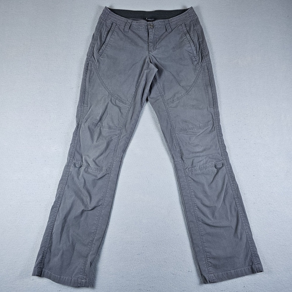 Kuhl Legendary Pants Womens 2 Regular Gray Hiking Outdoor Gorpcore Casual Travel